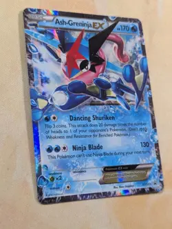 Pokemon TCG Ash-Greninja EX XY Black Star Promo XY133 Holo Card TCG Regular Size - Image 5