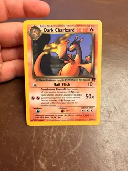 Dark Charizard #21 1st Edition - Pokemon Card Team Rocket - Vintage WOTC RARE - Image 1