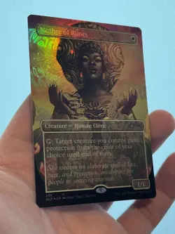 1X FOIL Mother of Runes BORDERLESS NM MTG Magic Secret Lair #296 Edge Art EDH - Image 2