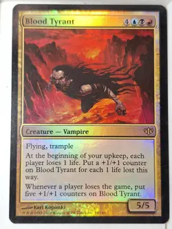 Blood Tyrant - FOIL - Conflux - Magic the Gathering MTG Nice! - Image 1