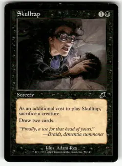 SKULLTAP #73 (COMMON) MTG SCOURGE - Image 1