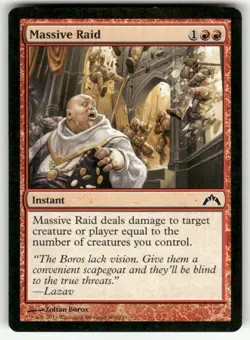 MASSIVE RAID #100 (COMMON) MTG GATECRASH - Image 1