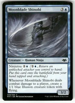 MOONBLADE SHINOBI #59 (COMMON) MTG MODERN HORIZONS - Image 1