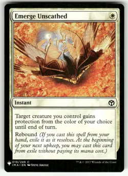 EMERGE UNSCATHED #19 (COMMON) MTG THE LIST REPRINTS - Image 1
