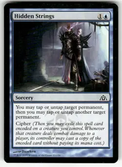 HIDDEN STRINGS #12 (COMMON) MTG DRAGON'S MAZE - Image 1