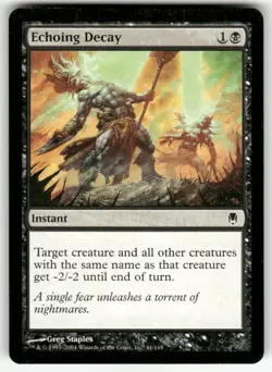ECHOING DECAY #41 (COMMON) MTG DARKSTEEL - Image 1
