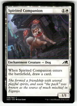 SPIRITED COMPANION #038/302 (COMMON) MTG THE LIST REPRINTS - Image 1