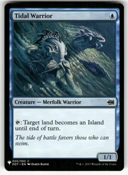 TIDAL WARRIOR #20 (COMMON) MTG THE LIST REPRINTS - Image 1