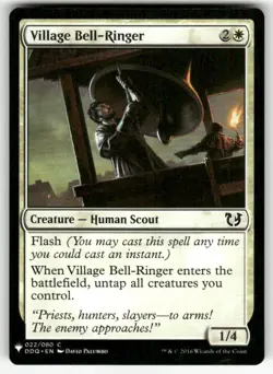 VILLAGE BELL-RINGER #22 (COMMON) MTG THE LIST REPRINTS - Image 1