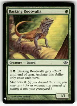 BASKING ROOTWALLA #2 (COMMON) MTG THE LIST REPRINTS - Image 1