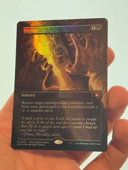 1X FOIL Persist BORDERLESS MINT MTG Magic SPG Special Guest Modern Horizons CEDH - Image 1