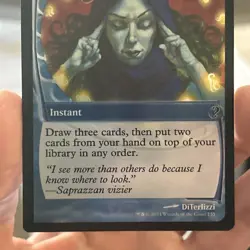 MTG Brainstorm 155 (Future Sight) Mystery Booster #2 Foil Near Mint - Image 4
