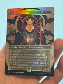1X FOIL Queen Marchesa BORDERLESS MINT MTG Magic Secret Lair Staple EDH CEDH - Image 2
