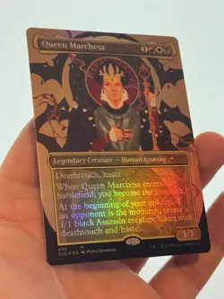 1X FOIL Queen Marchesa BORDERLESS MINT MTG Magic Secret Lair Staple EDH CEDH - Image 3
