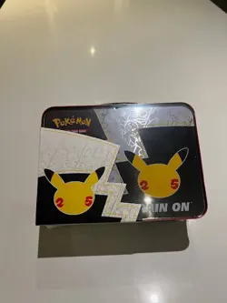 Pokemon TCG Celebrations Collector Chest Lunch Box Tin Sealed - Image 2