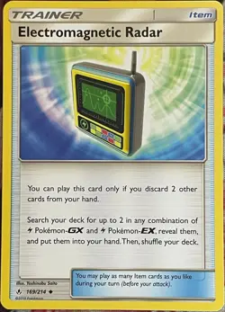Electromagnetic Radar - 169/214 - Unbroken Bonds Pokemon 2019 - Image 1