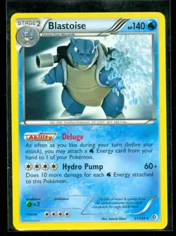 Pokemon BLASTOISE 31/149 Boundaries Crossed RARE - NEAR MINT/MINT - Image 1
