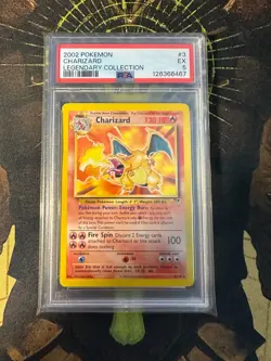 Pokemon Charizard 3/110 Legendary Collection PSA 5 - Image 1