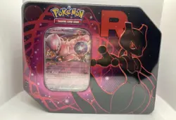 Team Rocket Tin: Mewtwo Ex Pokemon Destined Rivals - Image 1