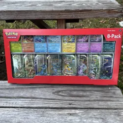 Pokemon TCG: Scarlet & Violet - Prismatic Evolutions 8 Pack Mini Tin Set - Image 1