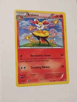 Pokemon TCG Braixen XY161/211 XY Black Star Promos Holo MP - Image 1