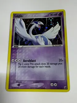 Pokemon Lugia Unseen Forces 29/115 Holo 2005 Nintendo Ex - Near Mint Condition - Image 1