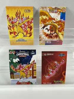 Pokemon Lot of 19 Cards and Stickers All Moltres #146 Moltres Only Pokemon Lot - Image 3