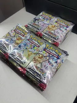 50x Pack LOT of Pokemon TCG S&V Prismatic Evolutions Sealed Booster Packs NEW 🔥 - Image 3