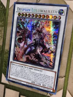 YuGiOh DESPIAN LULUWALILITH Prismatic Secret Rare MP24-EN085 - Image 1