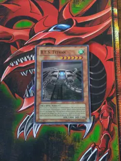 B.E.S. Tetran - EEN-EN017 - Super Rare - Unlimited Edition Yugioh MP- - Image 2