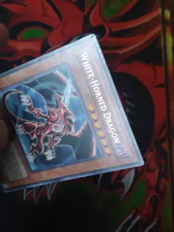 White-Horned Dragon - MDP2-EN006 Rare McDonald's Promo Limited Edition Yugioh HP - Image 2