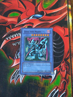 Zera the Mant - PP01-EN011 - Super Rare - Unlimited Premium Yugioh HP - Image 1