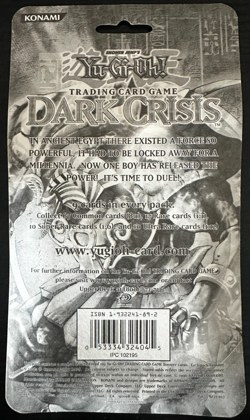 YuGiOh | Dark Crisis | 1st Edition | Sealed | Blister Pack - Image 2