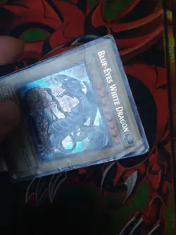 Blue-Eyes White Dragon - PCK-001 - Secret Rare - Unlimited Edition Yugioh HP - Image 2