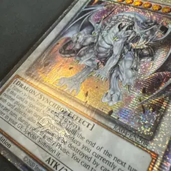 Yugioh Azure Eyes Silver Dragon RA04-EN208 1st Quarter Century (NM) - Image 2