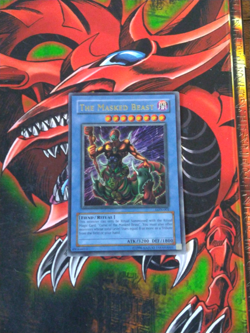 The Masked Beast - LON-001 - Ultra Rare - Unlimited Edition Yugioh MP- - Image 1