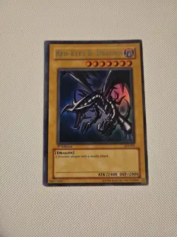 YuGiOh Red-Eyes B. Dragon SDJ-001 1st Edition - Image 1