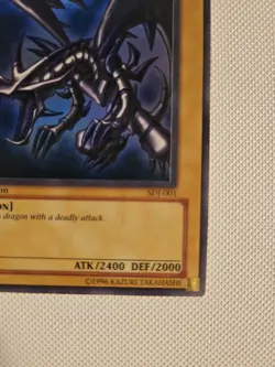 YuGiOh Red-Eyes B. Dragon SDJ-001 1st Edition - Image 4