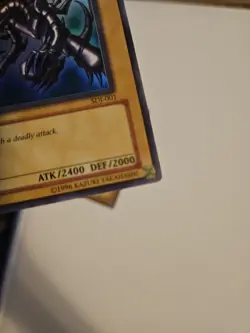 YuGiOh Red-Eyes B. Dragon SDJ-001 1st Edition - Image 5