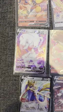 Pokemon TCG V Mixed Lot 27 Total Cards NM Condition - Image 2