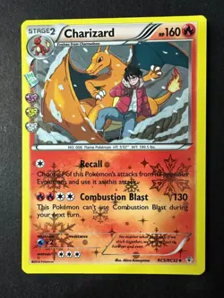 Pokemon Card - Charizard RC5/RC32 - Radiant Collection NM-/LP - Image 1