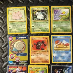 Vintage Pokemon - Fossil - Jungle Mixed Card Lot No Duplicates -20 Vintage Cards - Image 3