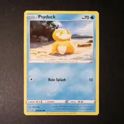 Pokemon Evolving Skies Psyduck Common Card 024/203 NM - Image 1