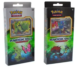 Pokemon Knock Out Collection Tyranitar, Lucario Miscellaneous Cards - Image 1
