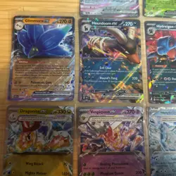 10 x Pokemon TCG EX Card Bundle - Assorted S&V EX Cards - NM - Image 3