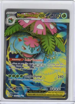 Mega Venusaur ex Full Art Card - #155/132 - Pokemon Mega Evolutions - Image 1