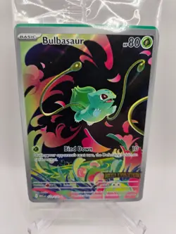 pokemon cards bulbasaur promo stamped sealed # 133/132 - Image 1