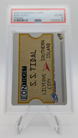 Pokemon Eon Ticket - PSA 6 - Ruby & Sapphire E-Reader Card - Promo - Image 1