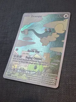 Pokemon TCG Drampa Temporal Forces Illustration Rare Card 184/162 NM Condition - Image 2