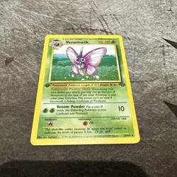 Pokemon Card Venomoth Jungle 29/64 Near Mint NM 1st Edition - Image 1